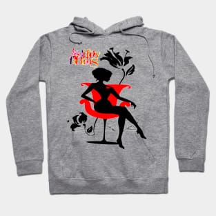 puppy sexy lady Hoodie